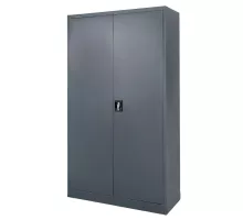 Metal document cabinet J-100 graphite S-100 cm G-40 cm H-185 cm collapsible N