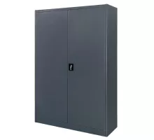 Metal cabinet for documents J-120 graphite S-120 cm G-40 cm H-185 cm collapsible N