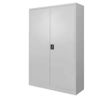 Metal file cabinet J-120 gray S-120 cm G-40 cm H-185 cm collapsible N