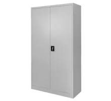 Metal document cabinet J-100 gray S-100 cm G-40 cm H-185 cm demountable N
