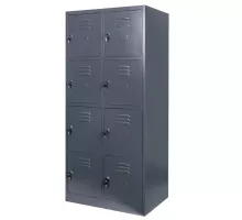 BHP atslēgu skapis J-80/8 8 durvju grafīts S-80 cm G-50 cm H-180 cm skrūvēts N