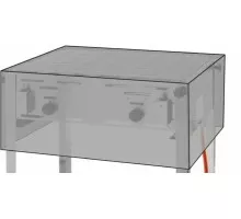 Apvalks, HENDI, Grils - / Roast- Master Maxi 154717 154878, 720x560x(H)360mm, 144923