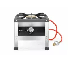 Gāzes plīts Kitchen Line, HENDI, Kitchen Line, 6kW, 400x440x(H)390mm, 147801