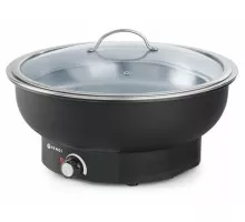 Chafing dish electric Tesino, HENDI, Kitchen Line, 6,8L, 230V/500W, ø405x(H)240mm, 204832
