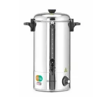 Ūdens sildīšanas iekārta ar viena slāņa sieniņām, HENDI, 9L, Sudraba, 370x332x(H)472mm, 209882