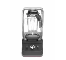 Bāra blenderis ar troksni slāpējošu korpusu, HENDI, 2,5L, Melns, 220-240V/1680W, 250x300x(H)540mm, 230688