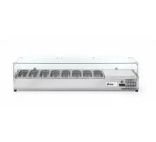 Витрина холодильная GN 1/4 - надставка, Arktic, 8x GN 1/4, 230В/180Вт, 1805x335x(H)460мм, 232927