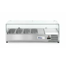 Galda aukstumvitrīna GN 1/3, Arktic, 4x GN 1/3, 230V/180W, 1208x400x(H)456mm, 232965