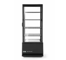 Refrigerated display cabinet, 98 l, Arktic, Black, 230V/210W, 444x397x(H)1100mm, 233269