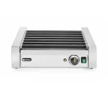 Vienas zonas rullīšu sildītājs desiņām, HENDI, 7 rullīši, 230V/740W, 525x365x(H)176mm, 268506