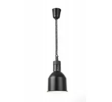 Rise and fall heat lamp cylindrical, HENDI, Black, 230V/250W, ø175x(H)250mm, 273852