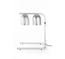 2 lamp infrared food warmer bridge, HENDI, Silver, 230V/250W, 453x360x(H)790mm, 273906