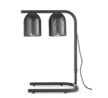 2 lamp infrared food warmer bridge, HENDI, Black, 230V/250W, 453x360x(H)790mm, 273913