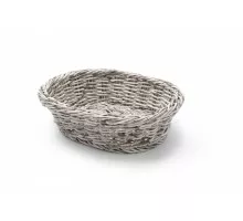 Grozs konditorejas izstrādājumiem, ovāls, HENDI, Gaiši pelēks, 250x190x(H)65mm, 426616
