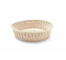 Bread basket round, HENDI, Beige, ø400x(H)90mm, 426920