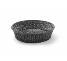 Maizes grozs, apaļa, HENDI, Melns, ø400x(H)90mm, 426982