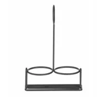 Condiment rack black, HENDI, 135x65x(H)200mm, 427170