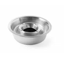 Pelnutrauks ar padziļinājumu pelniem, HENDI, ø140x(H)40mm, 440605