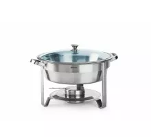Chafing dish - round, HENDI, Kitchen Line, 3,5L, ø390x(H)270mm, 470619