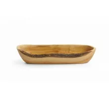 Olive wood bowl oblong, HENDI, 300x95x(H)60mm, 505342