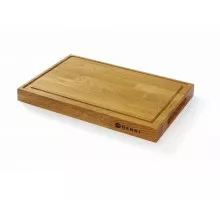 Oak serving board, HENDI, 420x280x(H)40mm, 505489