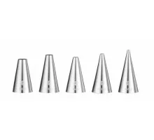 Icing tips - smooth, HENDI, ø2-4-6-8-10, 551691