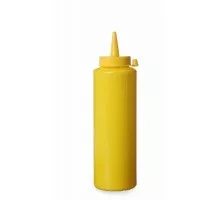 Dozatori aukstajām mērcēm, HENDI, 0,2L, Dzeltens, ø50x(H)185mm, 558003