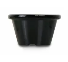 Keramikas podiņš - 12 gab, HENDI, 0,045L, Melns, 12 gab., ø60x(H)35mm, 565605