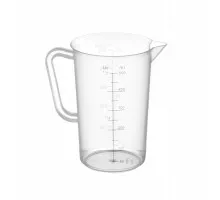 Propilēna krūze ar mērskalu, HENDI, 0,5L, ø90x(H)140mm, 567104