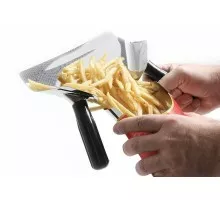 French fries and nachos funnel scoop, HENDI, Black, 230x220mm, 642559