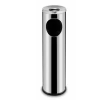 Atkritumu urna ar pelnu trauku, HENDI, 15L, ø200x(H)700mm, 691380