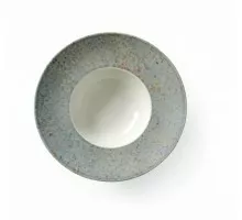 Pasta plate Drops Collection, HENDI, Light grey, ø275mm, 778920