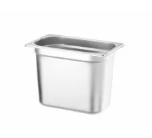 Гастроёмкость GN 1/4 Budget Line, HENDI, Budget Line, GN 1/4, 5,5л, 265x162x(H)200мм, 800553