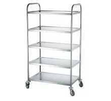 Serving trolley with 5 shelves, HENDI, 905x585x(H)1545mm, 810125