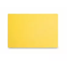Cutting board HACCP 450x300, HENDI, Yellow, 450x300x(H)13mm, 825563