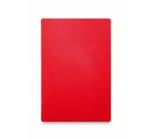 Cutting board HACCP 600x400, HENDI, Red, 600x400x(H)18mm, 825617