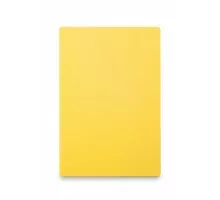 Cutting board HACCP 600x400, HENDI, Yellow, 600x400x(H)18mm, 825655