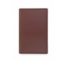 Cutting board HACCP Gastronorm 1/1, HENDI, GN 1/1, Brown, 530x325mm, 826041
