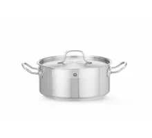 Zems katls ar vāku, HENDI, Profi Line, 4,8L, ⌀240x(H)105mm, 830406
