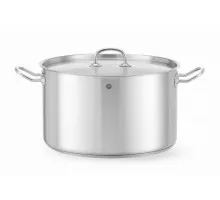 Vidējs katls ar vāku, HENDI, Kitchen Line, 15L, ⌀320x(H)190mm, 836507
