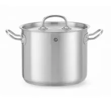 Augsts katls ar vāku, HENDI, Kitchen Line, 5L, ⌀200x(H)160mm, 837207