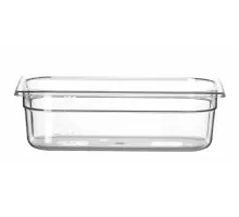 Trauks GN 1/3 „Profi Line” no polikarbonāta, HENDI, Profi Line, GN 1/3, 4L, Caurspīdīgs, 325x176x(H)100mm, 861523