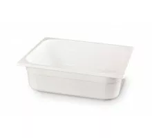 Гастроёмкость GN 1/2 с белого поликарбоната, HENDI, GN 1/2, 6,5л, белый, 325x265x(H)100мм, 862476