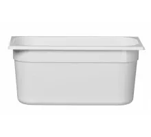 Гастроёмкость GN 1/3 с белого поликарбоната, HENDI, GN 1/3, 5,7л, белый, 325x176x(H)150мм, 862568