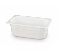 Гастроёмкость GN 1/4 с белого поликарбоната, HENDI, GN 1/4, 2,8л, белый, 265x162x(H)100мм, 862674