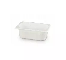 Гастроёмкость GN 1/4 с белого поликарбоната, HENDI, GN 1/4, 1,8л, белый, 265x162x(H)65мм, 862681