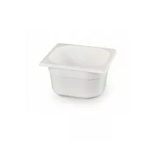 Trauks GN 1/6 no baltā polikarbonāta, HENDI, GN 1/6, 1L, Balts, 176x162x(H)65mm, 862780