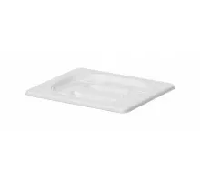 Крышка для гастроёмкостей GN из белого поликарбоната, HENDI, GN 1/6, белый, 176x162мм, 862995