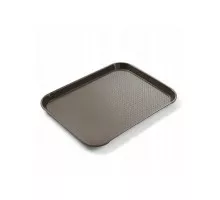 Polypropylene fast food tray, small, HENDI, Brown, 265x345x(H)20mm, 878743