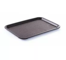 Polypropylene fast food tray, medium, HENDI, Brown, 305x415x(H)20mm, 878941